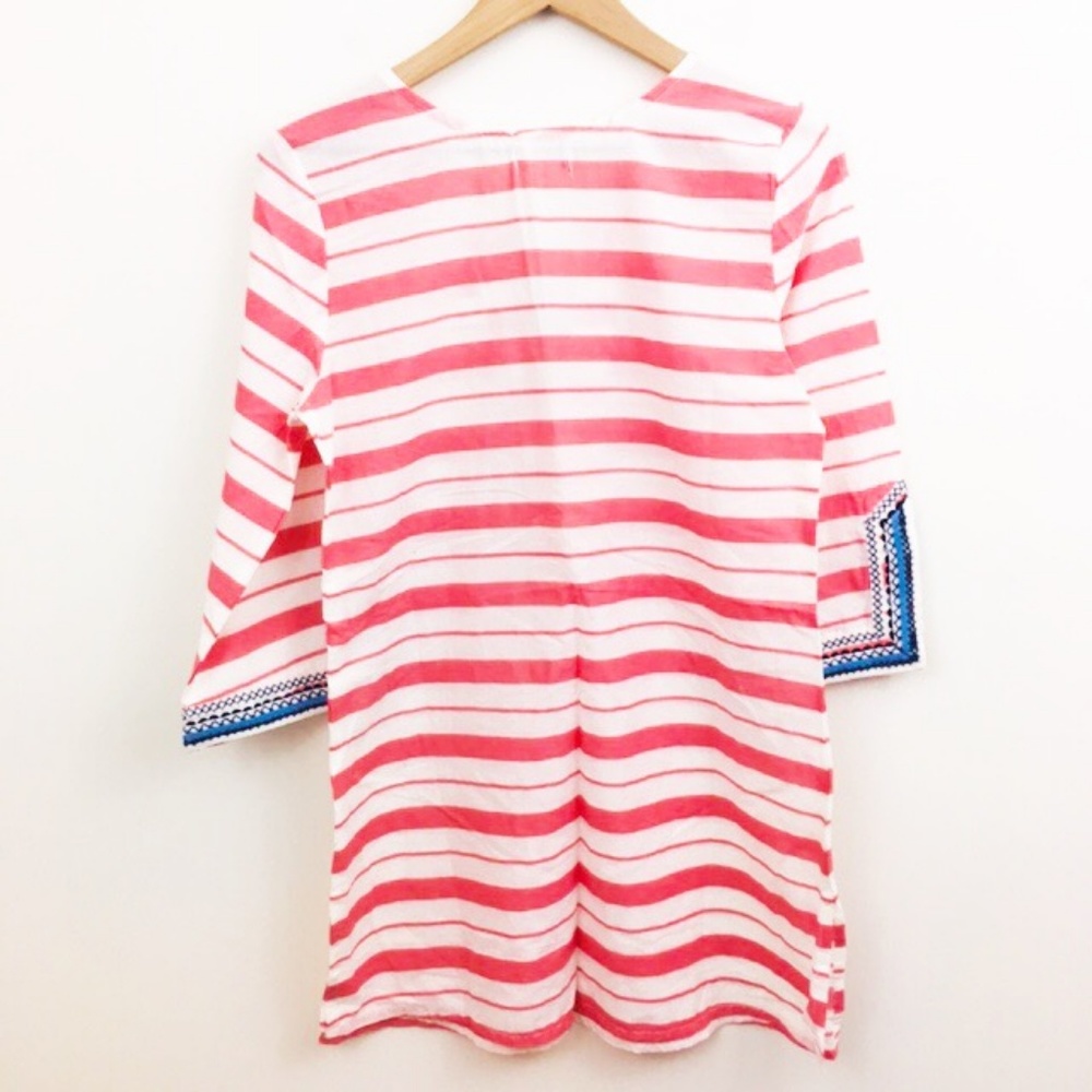 Mud Pie Wellington Stripe Tunic Top - Picture 6 of 7